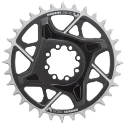 SRAM X0 Eagle T-Type Direct Mount Chainring - 32t 12-Speed 8-Bolt Direct Mount 3mm Offset Aluminum BLK D1