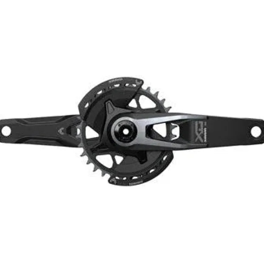 SRAM X0 Eagle T-Type Wide Bicycle Crankset - 175mm, 12-Speed, 32t Chainring, Direct Mount, 2-Guards, DUB Spindle Interface