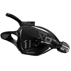 SRAM X01 11-Speed Trigger Shifter Includes Handlebar Clamp BLK Gray White logo Cable Housing Sold Separately