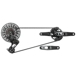 SRAM X0 T-Type Eagle Transmission Groupset - 175mm Crank 32t Chainring AXS POD Controller 10-52t Cassette Rear Derailleur Chain V2