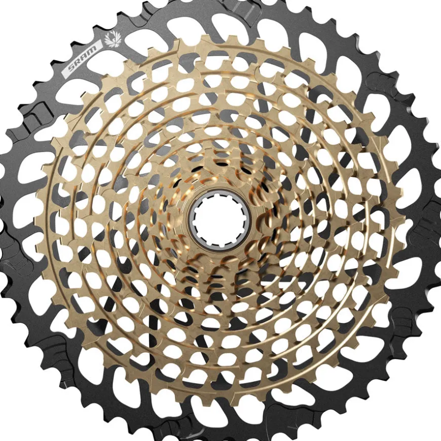 SRAM XG-1299 Eagle Cassette - 12-Speed 10-52t For XD Driver Gold C1