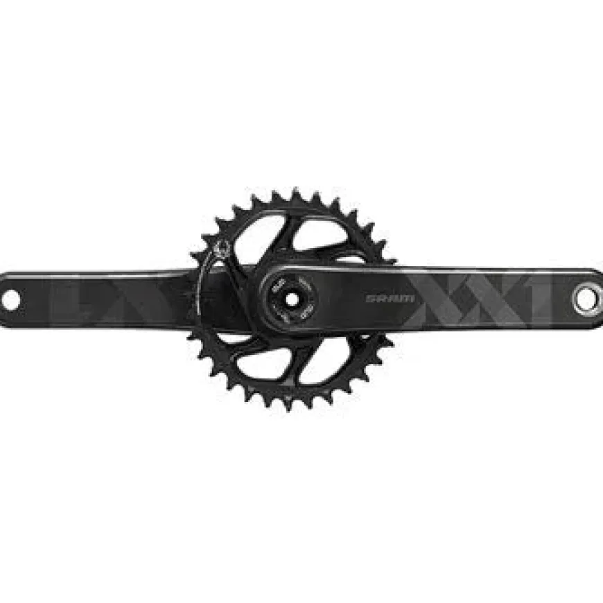 SRAM XX1 Eagle Carbon Boost Bicycle Crankset - 175mm, 12-Speed, 34t, Direct Mount, DUB Spindle Interface