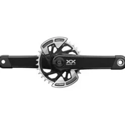 SRAM XX Eagle T-Type AXS Power Meter Wide Bicycle Crankset - 165mm, 12-Spd, 32t Chainring, Direct Mount, 2-Guards, PM DUB Spindle