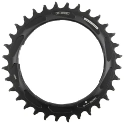 SRAM XX SL Eagle T-Type Thread Mount Chainring - 32t 12-Speed Thread Mount For XX SL PM Spider 0mm Offset Aluminum BLK/Silver