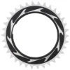 SRAM XX SL Eagle T-Type Thread Mount Chainring - 34t 12-Speed Thread Mount For XX SL PM Spider 3mm Offset Aluminum BLK/Silver