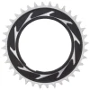 SRAM XX SL Eagle T-Type Thread Mount Chainring - 36t 12-Speed Thread Mount For XX SL PM Spider 0mm Offset Aluminum BLK/Silver