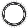 SRAM XX SL Eagle T-Type Thread Mount Chainring - 32t 12-Speed Thread Mount For XX SL PM Spider 3mm Offset Aluminum BLK/Silver