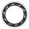 SRAM XX SL Eagle T-Type Thread Mount Chainring - 34t 12-Speed Thread Mount For XX SL PM Spider 0mm Offset Aluminum BLK/Silver