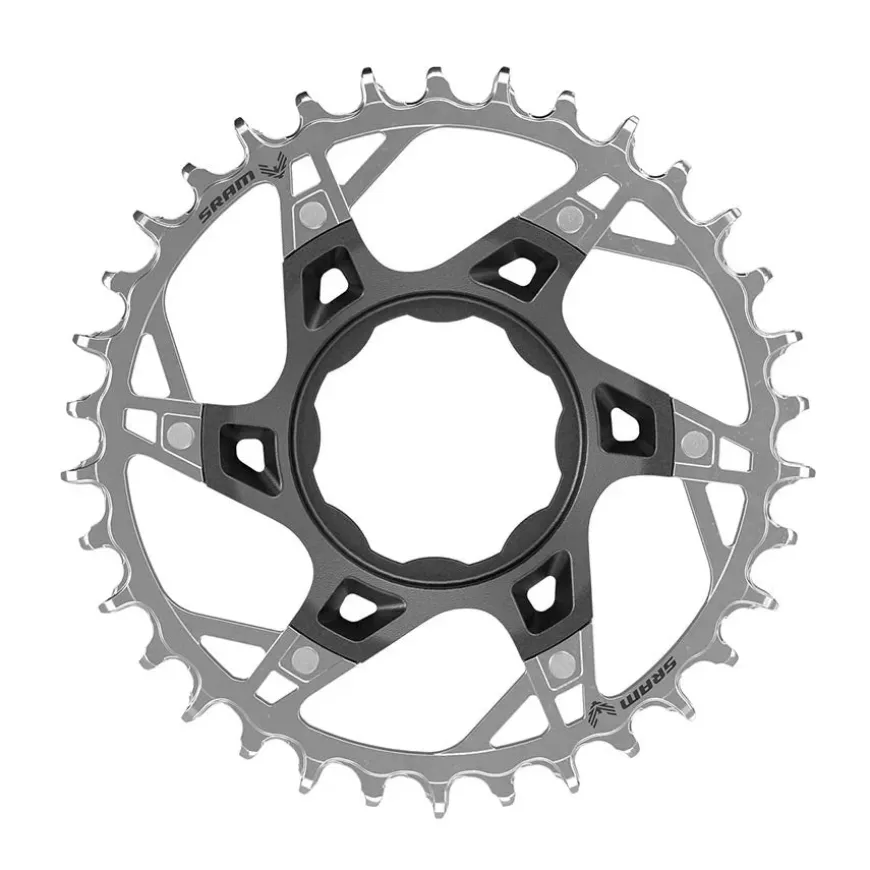 SRAM XX T-Type E-MTB Chainring TQ Direct Mount 34t Blk/S