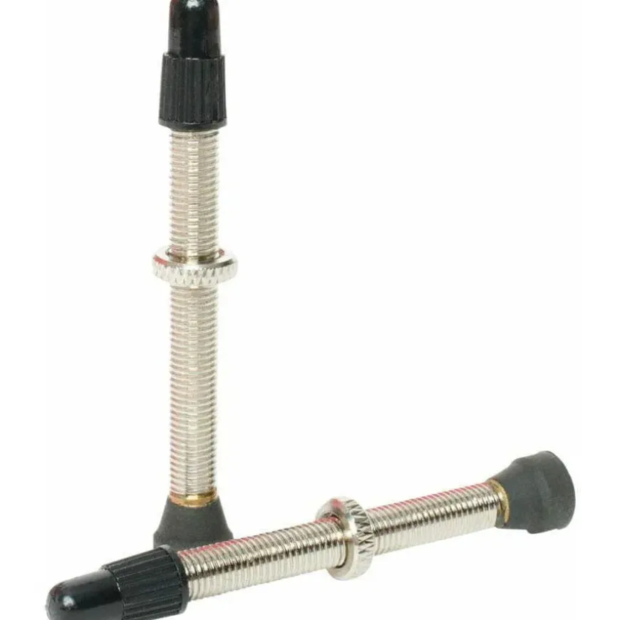 Stan's No Tubes Stans Tubeless Universal Valve Stems - Brass 55mm Pair