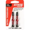 Stan's No Tubes Tubeless Valves Tubeless Valve Presta 44mm Red Pair