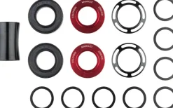 Stolen Minimalist Bottom Bracket - Mid 22mm Red