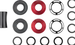 Stolen Minimalist Bottom Bracket - Mid 19mm Red