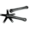 Sugino 75 Track Crank Arm Set - 165mm, 144 BCD, Square Taper ISO Spindle Interface