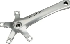 Sugino XD600 Tandem Crank Arm - 170mm Left Front Rear 110 BCD Square Taper JIS Spindle Interface Silver