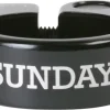 Sunday Slim Seatpost Clamp - 1-1/8" Black