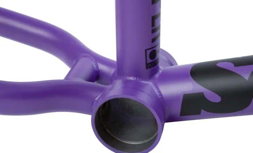Sunday Street Sweeper BMX Frame - 20.75" TT Pink/Purple
