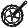 Sunlite Alloy Double 172.5x53/39 110 SQR JIS crankset black