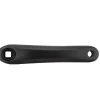 Sunlite Alloy Low Profile Left Arm Horiz Square 175mm SQR JIS crankset black