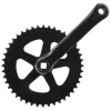 Sunlite Alloy Single Speed 170x44 (3/32) 113 SQR JIS crankset black