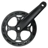 Sunlite Alloy Single Speed Dbl Guard 170x42 110 SQR JIS crankset black