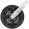 Sunlite Alloy Triple 175x48/38/28 120 SQR JIS crankset black/silver
