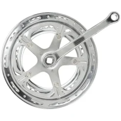 Sunlite Steel Double 170x52/40 122 SQR JIS crankset silver