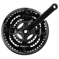 Sunlite Steel Triple 170x48/38/28 120 SQR JIS crankset black