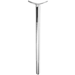 Sunlite Unicycle Seatpost 4-Bolt Post 25.4mm 400mm Chrome Stl 0mm