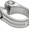 Surly Stainless Seatpost Clamp - 30.0mm Bolt-On Silver