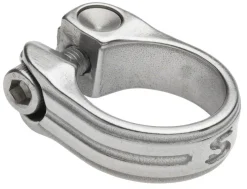 Surly Stainless Seatpost Clamp - 30.0mm Bolt-On Silver