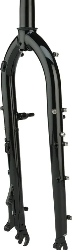 Surly Troll Fork: 26" QR 1-1/8" Straight Steerer Black