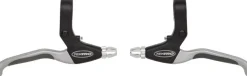 Tektro CL530-RS Linear Pull Brake Levers Black/Silver