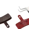 Tektro D40.11 Disc Brake Pad - Metal/Ceramic Compound For Use Dorado HD-E710 Disc Brakes Red