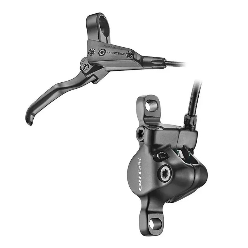 Tektro HD-M280 Disc Brake and Lever - Left Hydraulic Post Mount Black