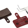 Tektro P20.11 Disc Brake Pad - Resin For Use with 2-Piston Calipers Red