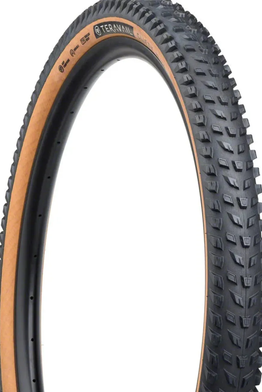 Teravail Clifty Tire - 29 x 2.5 Tubeless Folding Tan Durable Grip Compound