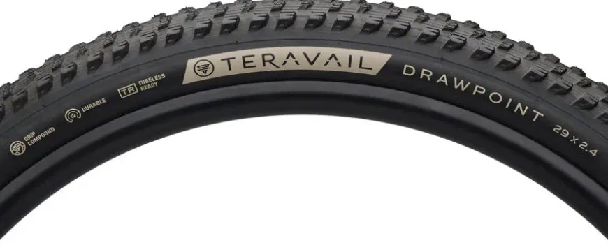 Teravail Drawpoint Tire, Light Trail Grip Compound - 29 x 2.4"