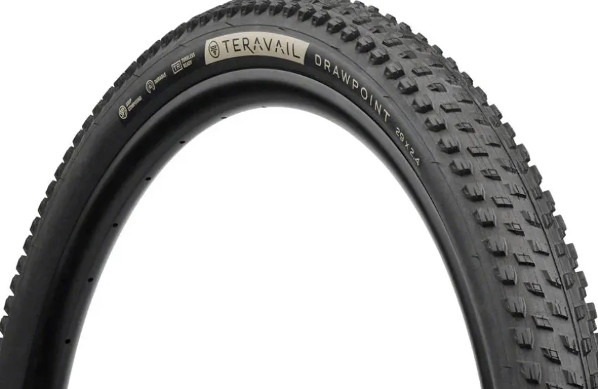 Teravail Drawpoint Tire, Light Trail Grip Compound - 29 x 2.4"