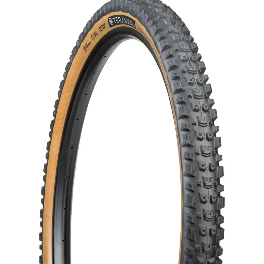 Teravail Warwick Tire - 29 x 2.3 Tubeless Folding Tan Durable Grip Compund