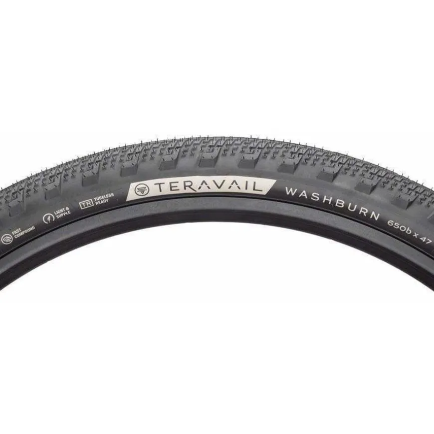 Teravail Washburn Tire - 650b x 47 Light and Supple