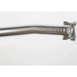 Thomson Masterpiece Setback Seatpost: 27.2 x 330mm - Silver