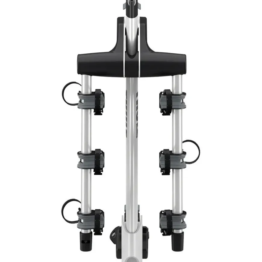 Thule Helium Pro - 3-Bike 1-1/4" 2" Receiver Silver
