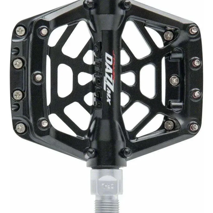 Tioga DAZZ MX Pedals - Platform Aluminum 9/16" Black