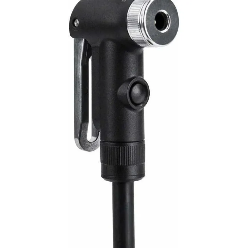 Topeak JoeBlow Pro Digital Floor Pump - 200psi / 13.8bar Digital Gauge SmartHead DX3 Air Release Button BLK/YLW