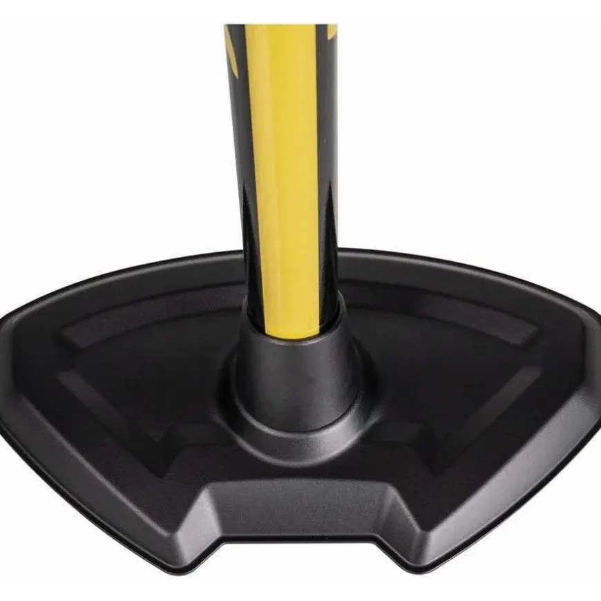 Topeak JoeBlow Pro Digital Floor Pump - 200psi / 13.8bar Digital Gauge SmartHead DX3 Air Release Button BLK/YLW