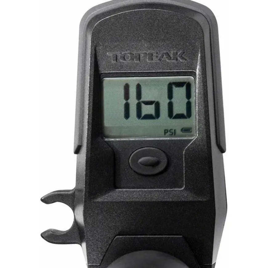 Topeak JoeBlow Pro Digital Floor Pump - 200psi / 13.8bar Digital Gauge SmartHead DX3 Air Release Button BLK/YLW