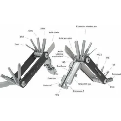 Topeak Mini P20 Bike Multi-Tool