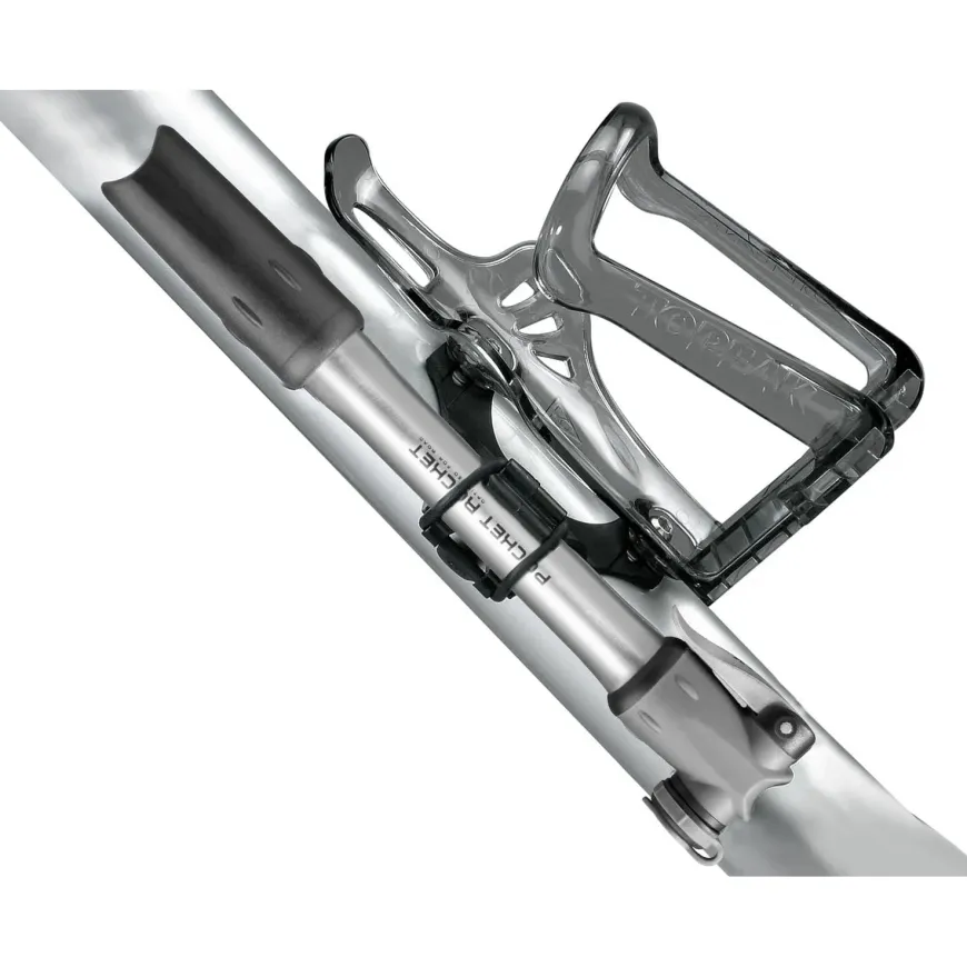 Topeak Pocket Rocket Bike Hand Pump - Silver/Black