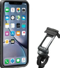 Topeak Ridecase with Mount - Fits iPhone XR Black/Gray